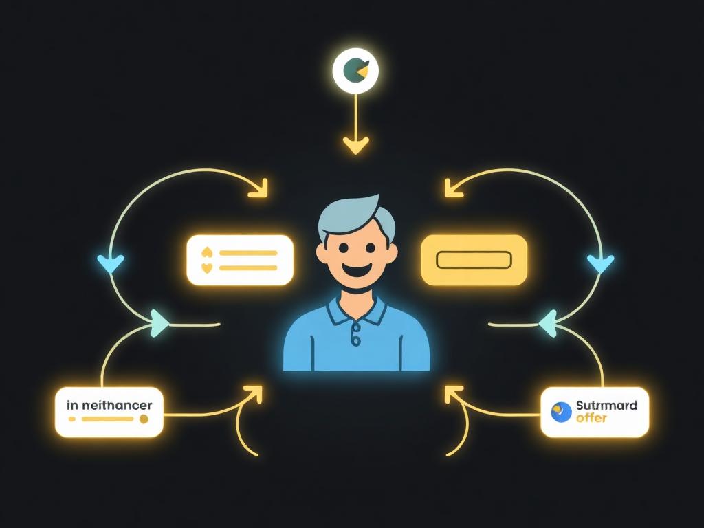 Automated follow-up loop turning customers into repeat customers