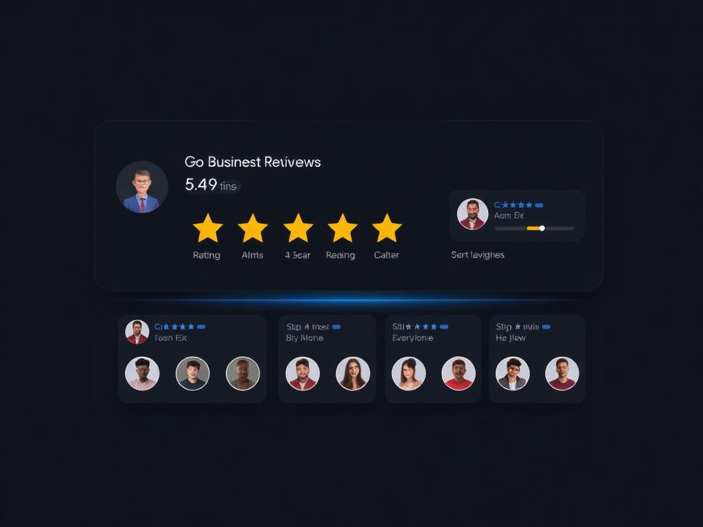 Google 5-star reviews dashboard